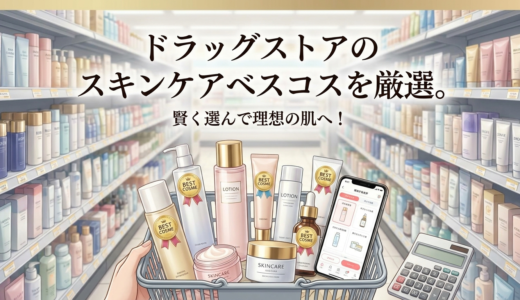 ドラッグストアのスキンケアベスコスを厳選。賢く選んで理想の肌へ！